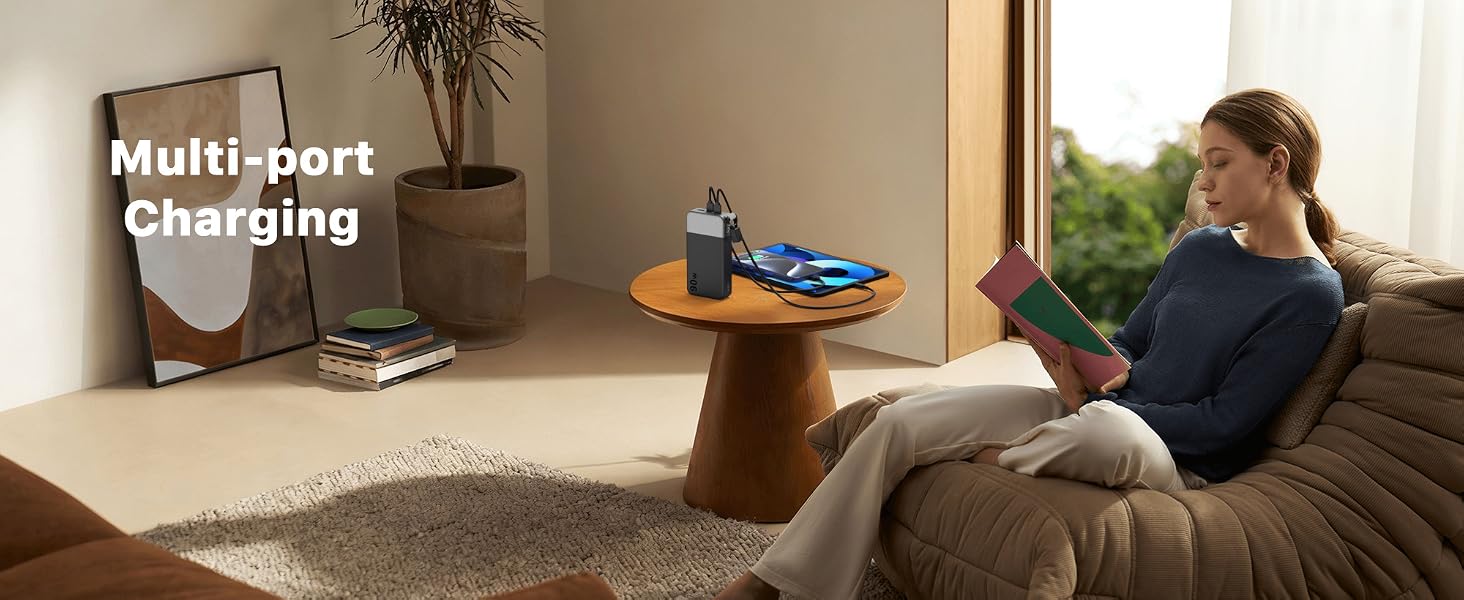 Nobis 20000mAh Power Bank 90W Fast Charging