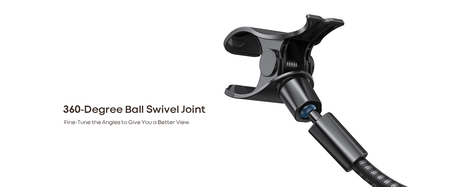 Lamicall Gooseneck Phone iphone Holder Bed mount headbroad