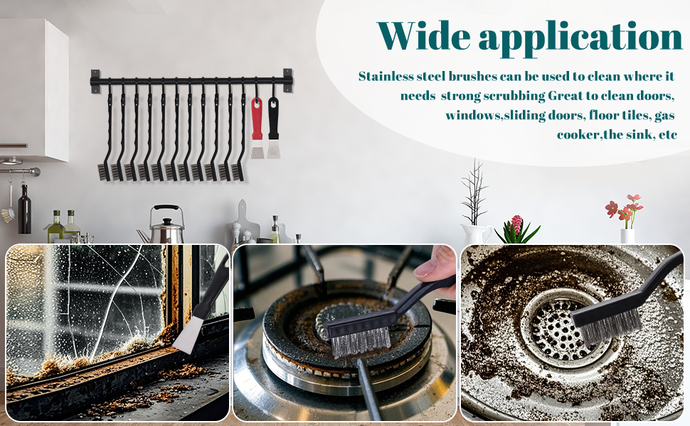 Mini Wire Brush Stainless Steel Brush 