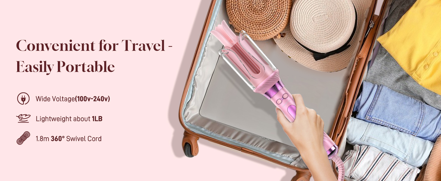 rotating curling iron