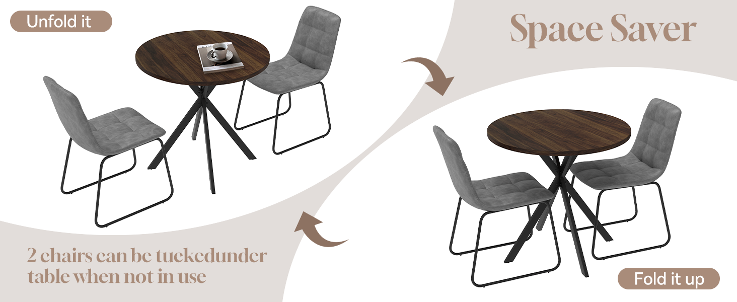 small dining table set for 2