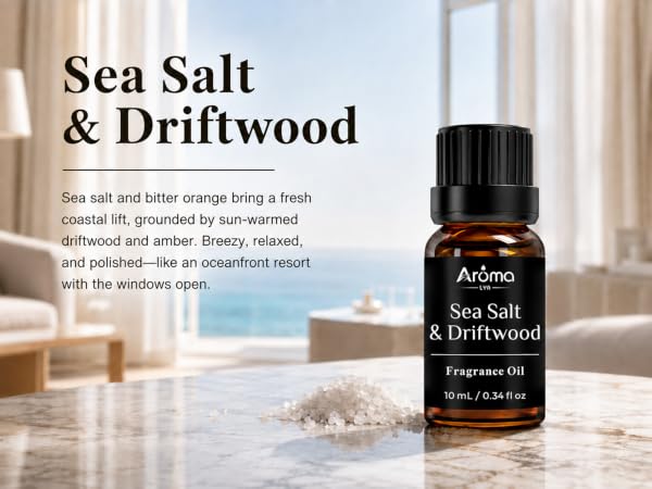sea salt driftwood