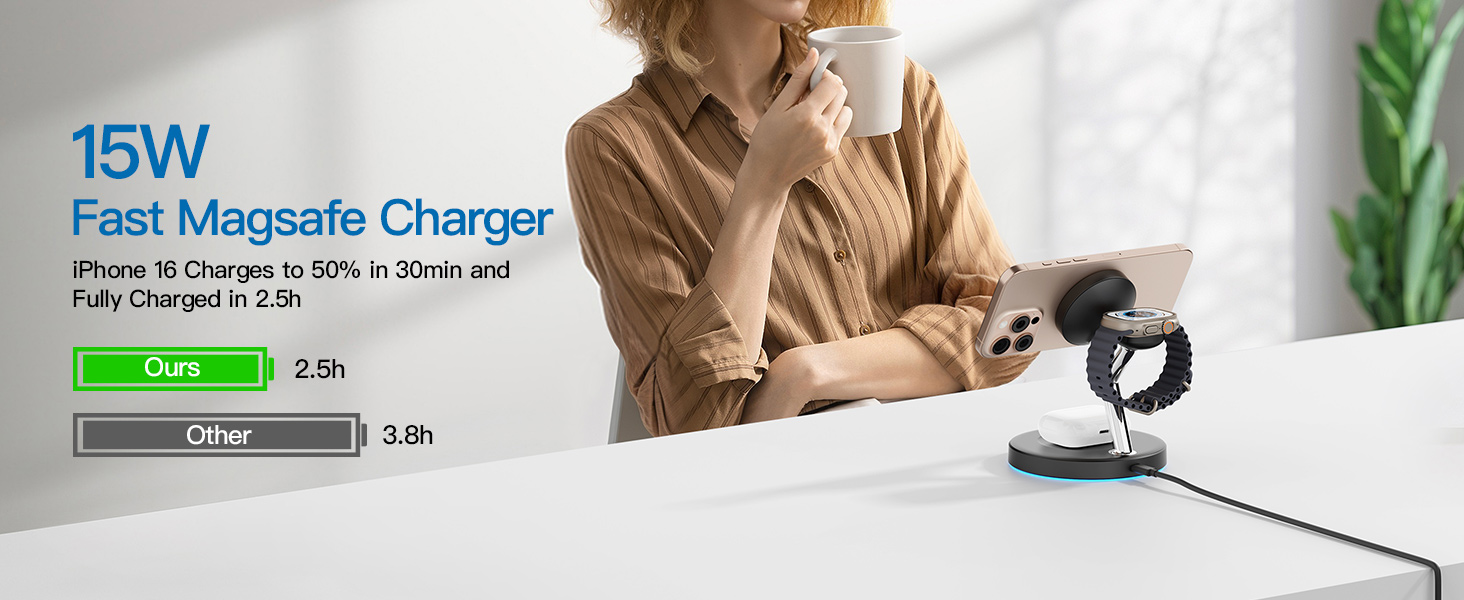 iphone charger stand