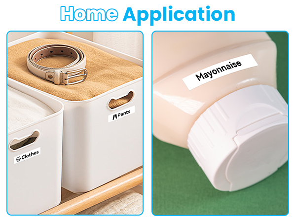 12mm 0.47 laminated white tape brother p-touch brother label maker refills brother label tape