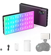 SmallRig RM120 RGB Video Light, 5000mAh 180 Minutes Portable Camera Light 7W Output Power, LED Vi...