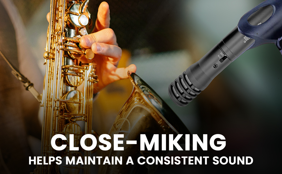 Instrument Microphone, XLR Cardioid Uni Directional Condenser Mic, INSTRU MIC
