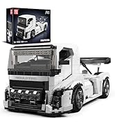 Mould King 10036 Tractor Truck Building Set, MOC City Semi Truck Building Blocks Set to Build, Gi...