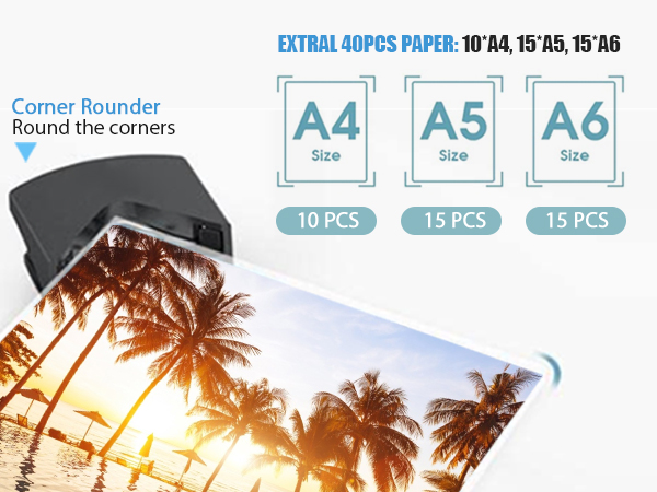 Corner Rounder &amp;amp; 40 Pouches