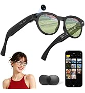 AI Smart Glasses with 8MP Camera, 1080P HD Video &amp; Photo Capture, Bluetooth Connectivity, Real-ti...