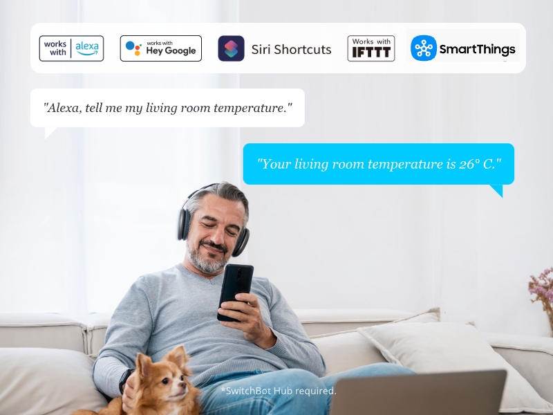 SwitchBot Bluetooth Indoor Air Quality Monitor Meter Pro CO2