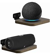 Aiweiwa Universal Speaker Wall Mount for Most of Speaker Shelf, Adjustable Wall Shelf for Bose, L...