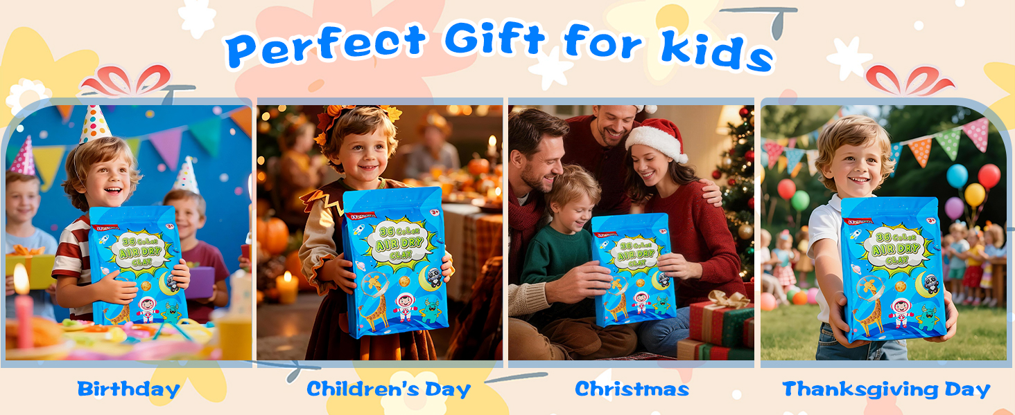 clay gift for kids