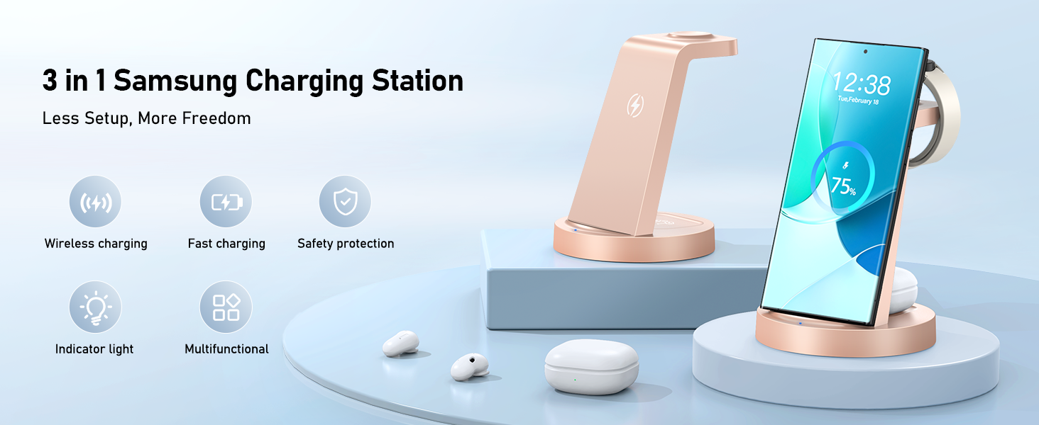 3-in-1 samsung wireless charger