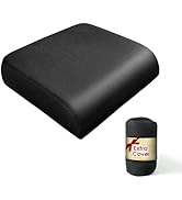 Large Memory Foam &amp; Gel Seat Cushion