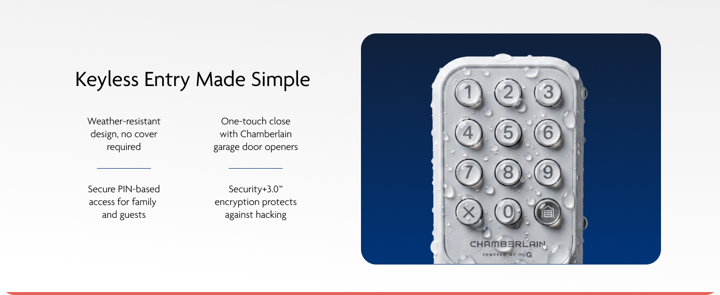 Keyless entry made simple