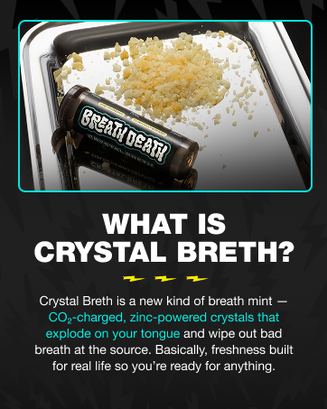 crystal breth co2 zinc crystals tongue breath freshness tray
