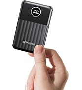Szfakuer Portable Charger,Ultra Slim 10000mAh 22.5W Power Bank,USB C in/Output Fast Charging Mini...