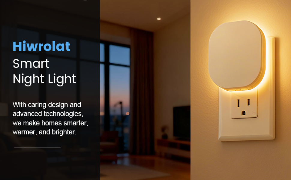 hiwrolat backlit night light