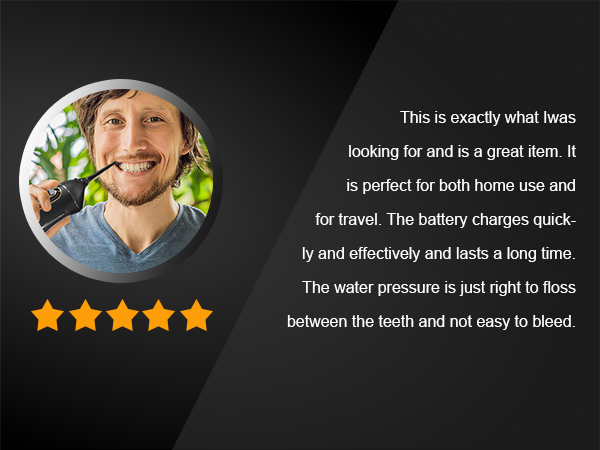 water dental flosser