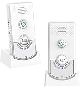2 Way Voice Intercom, Long Range Wireless Intercomunicador Home Communication System Doorbell Uni...