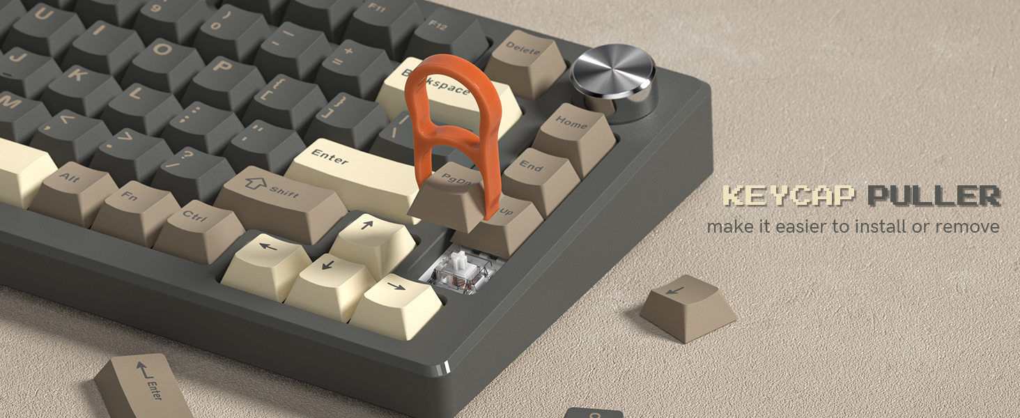 womier retro mechanical keyboard keycaps cherry profile pbt