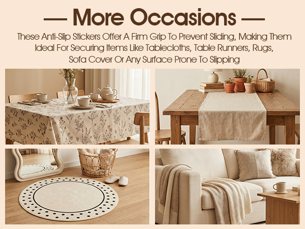 Non Slip Tablecloth
