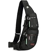 NICGID Sling Bag Chest Shoulder Backpack Crossbody Bags for Men Women