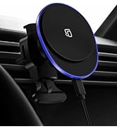 Samsung Galaxy S25 Edge Wireless Car Charger, 15W Magnetic Car Mount Charger for Samsung Galaxy S...