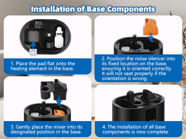 Installation of accessories