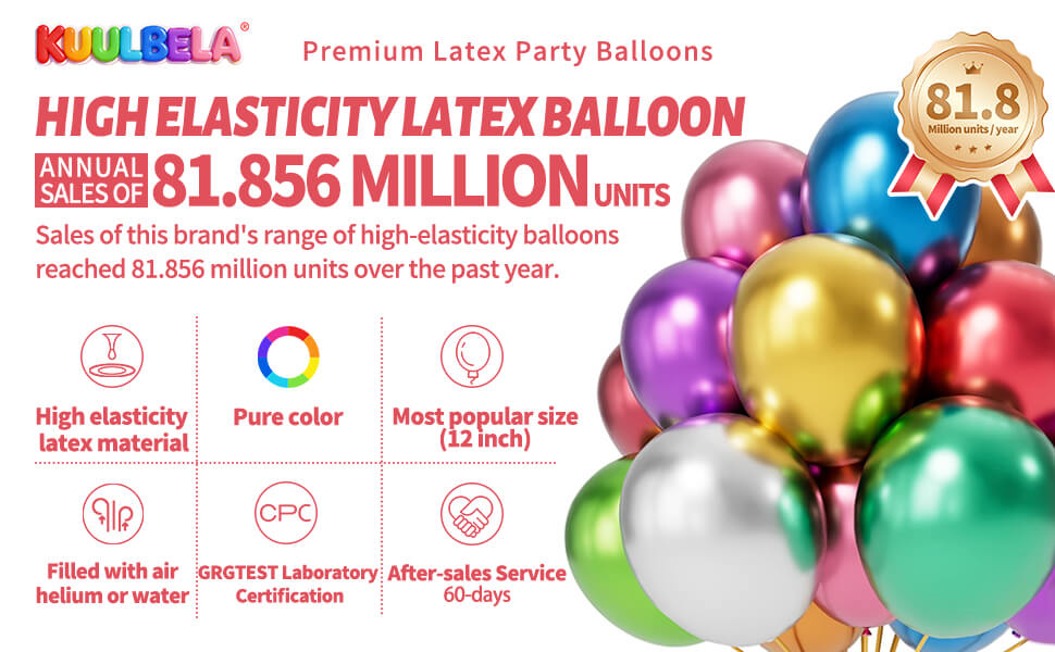 metallic balloons 12 inch