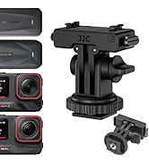 JJC Magnetic Quick Release Mount for Insta360 X5 Ace Pro 2 &amp; Ace Pro, 180° Angle Adjustable, Deta...