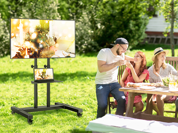 tall tv stand