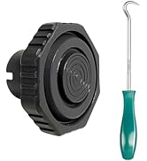 Octagonal Windshield Wiper Switch Knob Compatible with 1985-1989 1990 1991 Ford F-100, F-150, F-2...