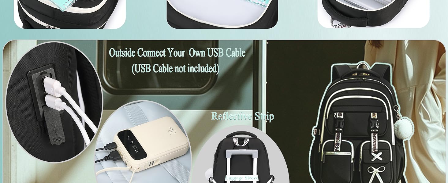 School backpack for girls