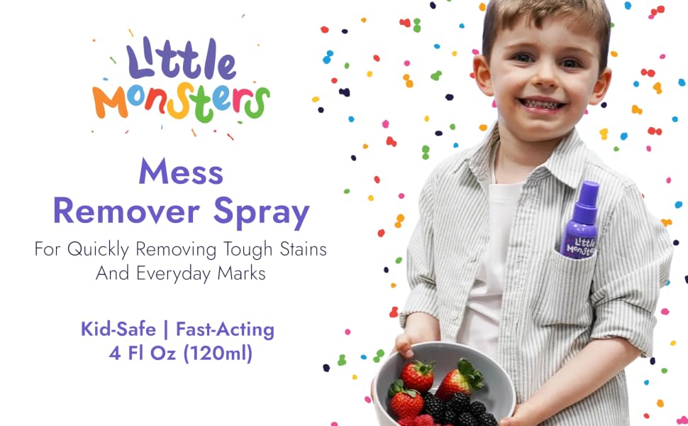 Little Monsters Mess Remover Spray 4 fl oz