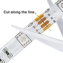 led strip light cuttable