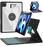 BLUTLOTUS iPad Air 5th 4th Generation Keyboard Case 10.9 inch,Pro 11 1st/2nd/3rd/4th,360° Rotatab...