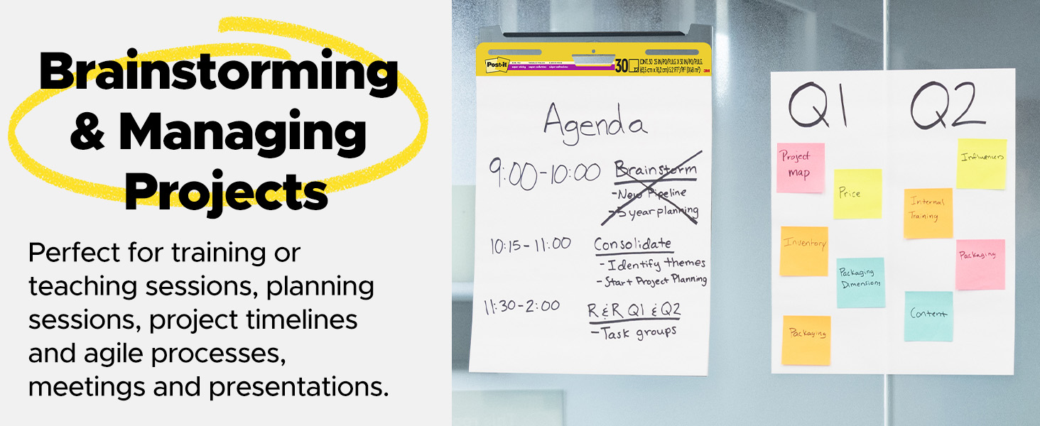 brainstorming &amp;amp; managing projects