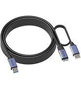 OkyLink 5M/15FT USB 3.0/3.2Gen1 to Micro-B Active Cable - 5Gbps A Male to Micro-B Male Data Trans...