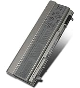SOLICE New E6400 Battery for Dell Latitude E6510 Precision M2400 M4400, fits P/N: F8TTW PT434 PT4...