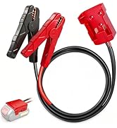 Govel M18 Jumper Cables for Milwaukee 18V Batteries | 2FT 8AWG Booster Cable with Alligator Clips...