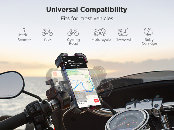 phone holder for motorcycle
