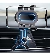 YTDSUP Car Vent Phone Mount with Swing Arm, Air Vent Clip Car Holder with Metal Hook, Cell Phone ...