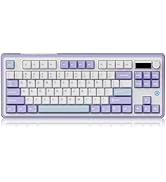 DAIDAI×AJAZZ AK870 Gasket Structure TKL Full-Key Hot-Swappable Mechanical Keyboard, Detachable 1....