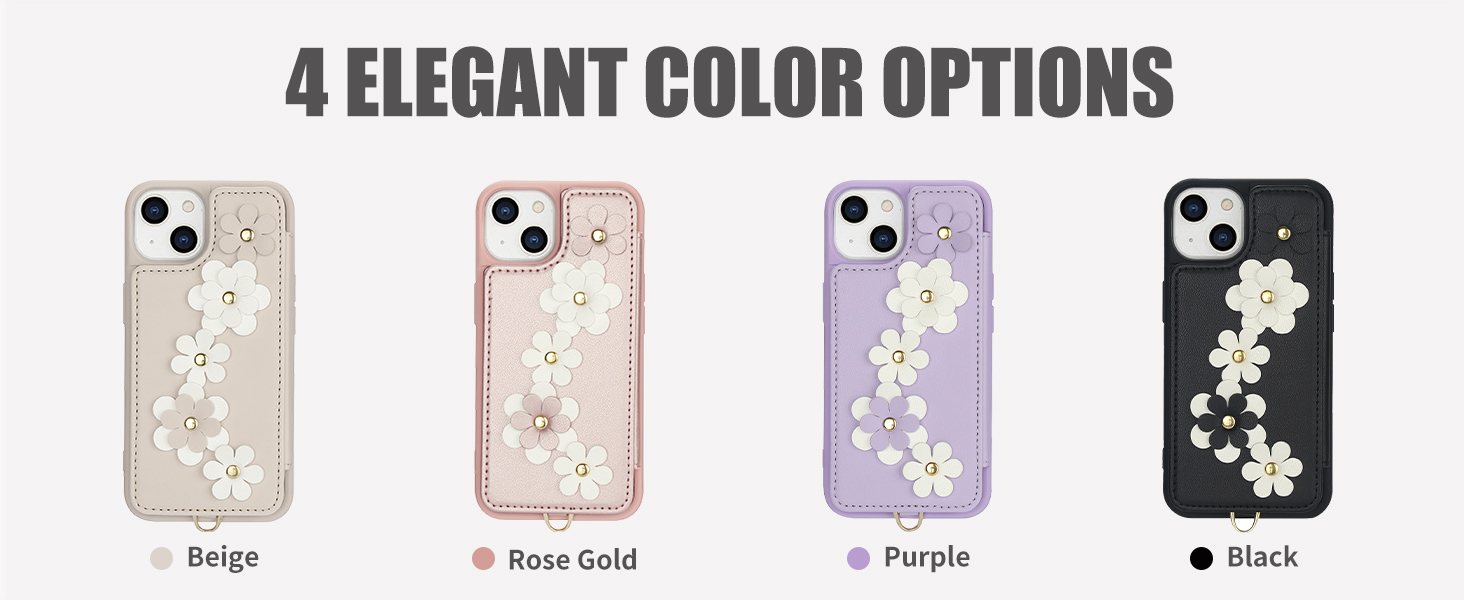 iphone 13 wallet case with card holder iphone 14 wallet case for women