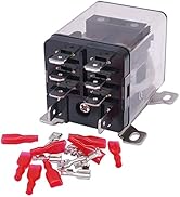 Taiss/JQX-12F 2Z DC 24V Coil 8 Pin 40A DPDT 2NO 2NC Electromagnetic Relay General Purpose Power R...