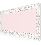 HAOCOO Pink Desk Pad Mat, Cute Desk Matt for Desktop, Non-Slip Large Mouse Pad for Desk, Waterpro...