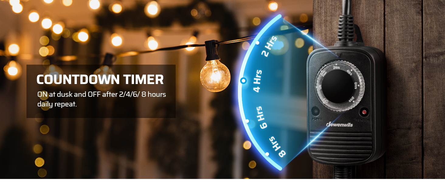 outdoor timers for light