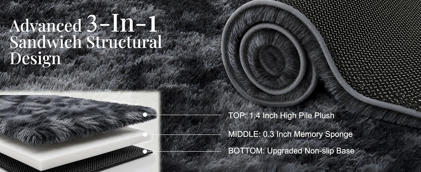 High Pile area rug