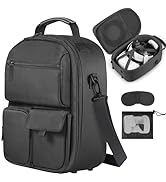 FOREGOER Carrying Case for Meta Quest 3/Quest 3S/Oculus Quest 2, Hard Travel Storage Case Compati...